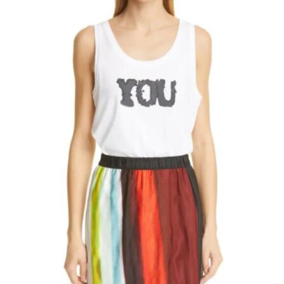 BNWT SS21 DRIES VAN NOTEN x LEN LYE "YOU" HAVIL TANK TOP XS & M - Picture 12 of 15